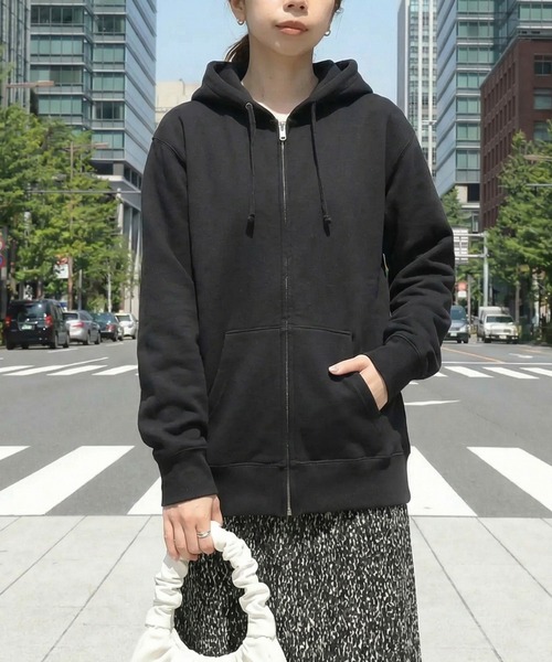 A.B.C-Z パーカー　trussパーカー パーカー メンズ 無地 TRUSS トラス 12.4オンス ヘビーウェイト ジップ