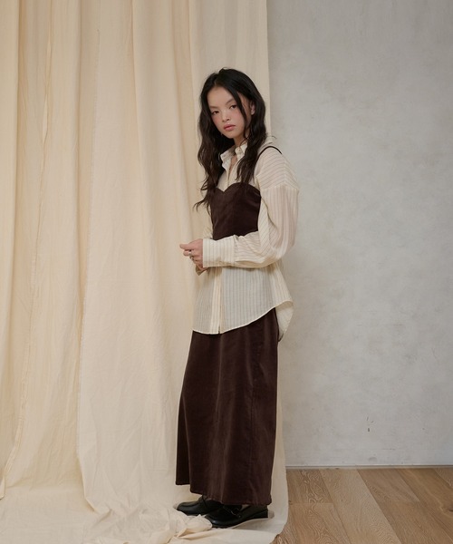 MUHET（ミュエータ） スカート 「set item」velour bustier ＆ skirt
