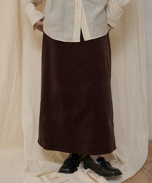 MUHET（ミュエータ） スカート 「set item」velour bustier ＆ skirt