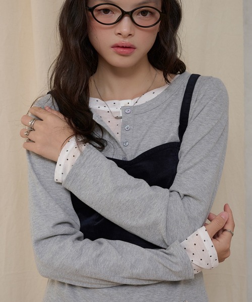 MUHET（ミュエータ） スカート 「set item」velour bustier ＆ skirt