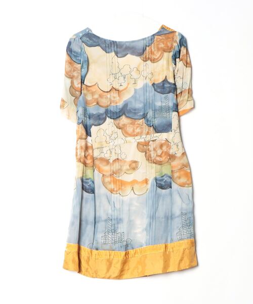 TSUMORI CHISATO（ツモリチサト） 半袖ワンピース 2 ブルー レディース