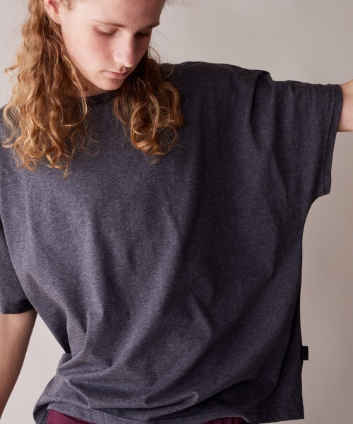 「rehacer」 半袖Tシャツ X-LARGE チャコールグレー メンズ_画像3