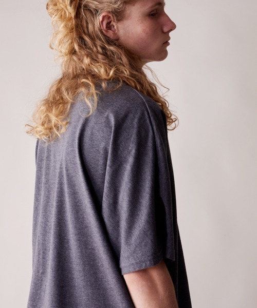 「rehacer」 半袖Tシャツ X-LARGE チャコールグレー メンズ_画像4