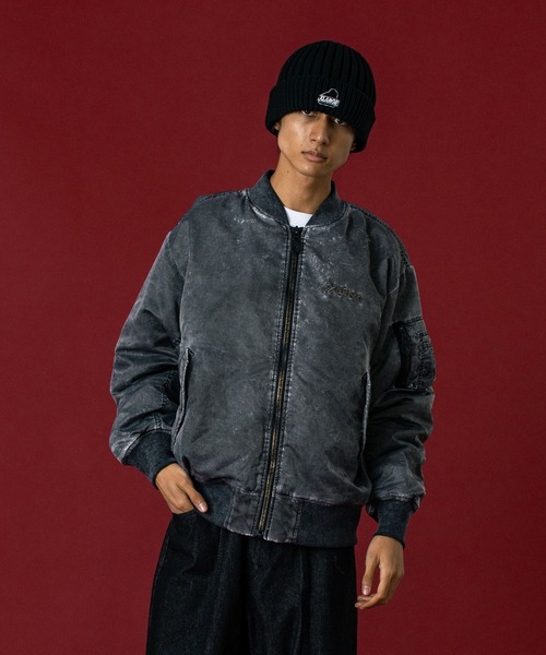 XLARGE（エクストラ ラージ） ma1 ma-1 SNOW WASH MA-1 メンズ