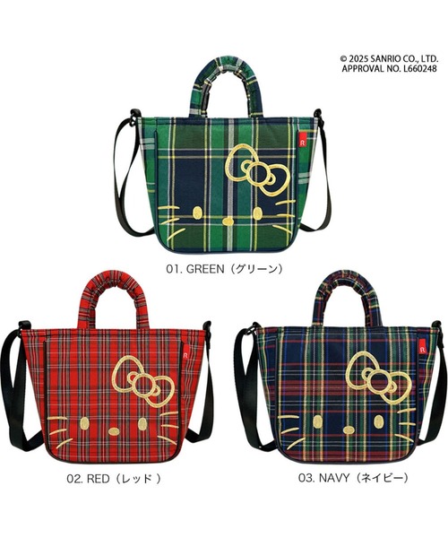 ショルダーバッグ バッグ ルートート / IP.べビールー.チェック.ハロー