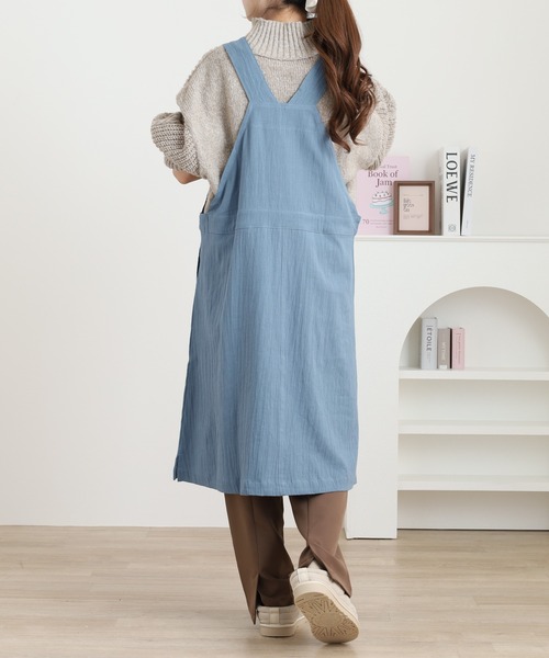 l'atelier Nuuit（アトリエ ヌイ） エプロン ワンピースエプロン