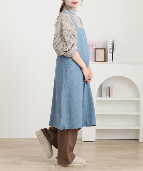 l'atelier Nuuit（アトリエ ヌイ） エプロン ワンピースエプロン