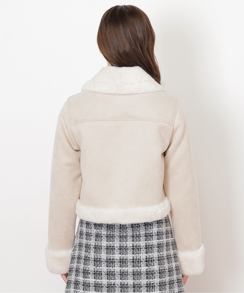 【美品】定価30,000円♡ジルスチュアート♡サイズM フェイクムートンコート JILL by JILL STUART（ジルバイジルスチュアート） コート アウター