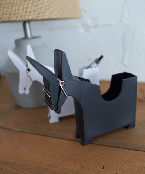 Port（ポート） 収納 「 」 ロバ型 メモスタンド 小物入れ