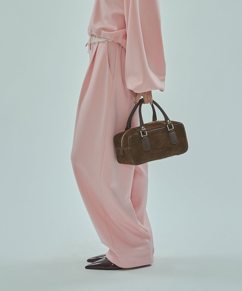 ROSE BUD（ローズバッド） パンツ TUCK BARREL PANTS レディース