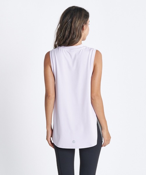 「ROXY」 ノースリーブトップス LARGE ホワイト レディース_画像7
