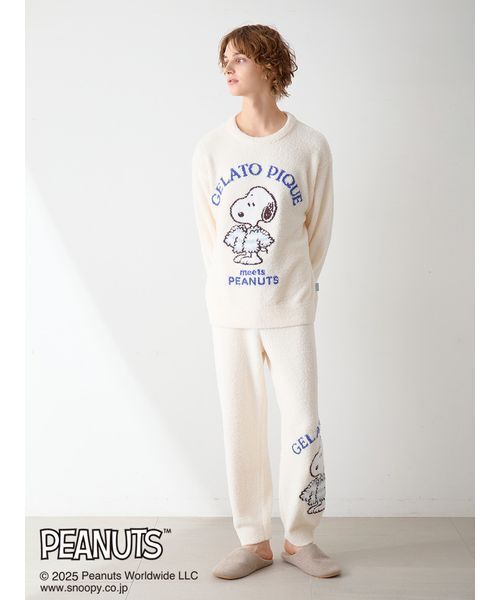 gelato pique（ジェラートピケ） パジャマ 「PEANUTS」「HOMME