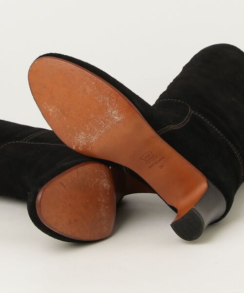 「pelleterno」 ロングブーツ 37 ブラック レディース_画像3