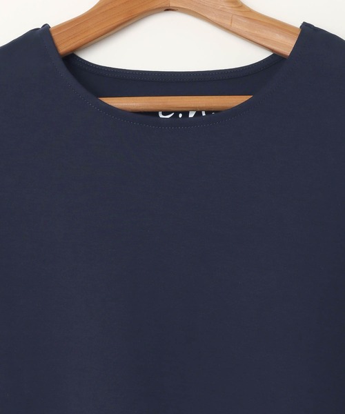 「evernavy」 「branshes」7分袖カットソー M ブラック レディース_画像7