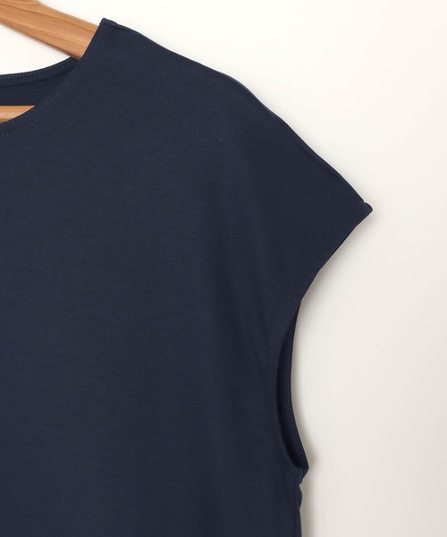 「evernavy」 「branshes」7分袖カットソー M ブラック レディース_画像8