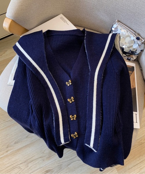 ニットカーディガンさやか様 モヘヤニットカーディガン（V5N17447＿＿） | AMACA (Women