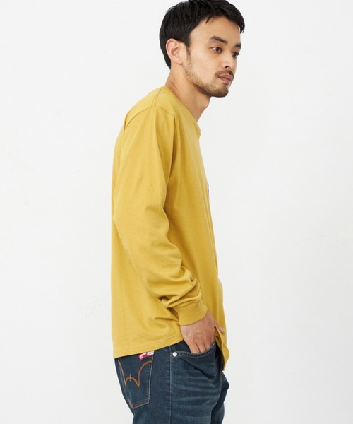 EDWIN（エドウィン） tシャツ デニムポケット Tシャツ 長袖 メンズ