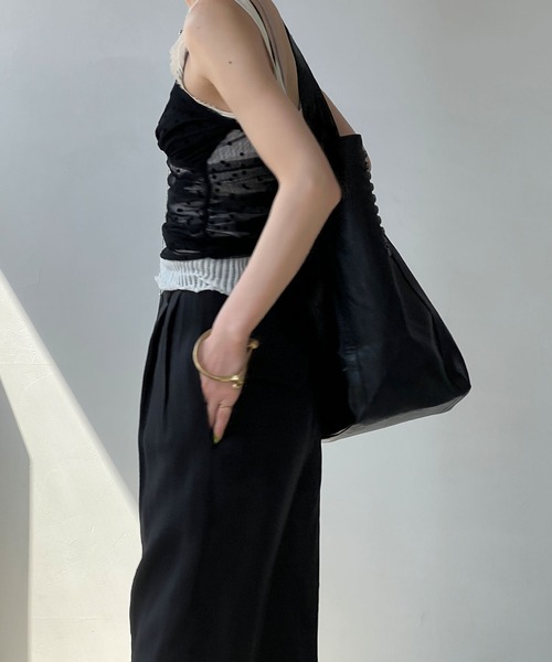 「chuclla」 パンツ L ブラック レディース_画像2