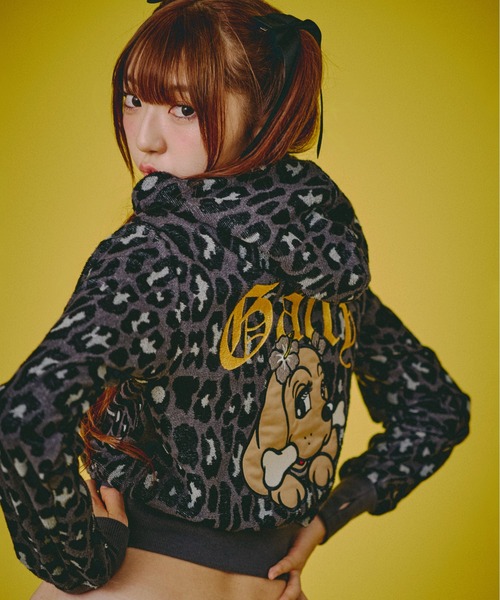 GALFY（ガルフィー） パーカー 「GALFY/ガルフィー」フユGAL豹パーカー