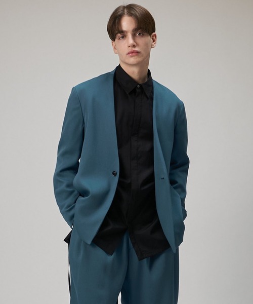 【Lui's（ルイス）】セットアップ（ジャケット、パンツ）別売り可 Lui's（ルイス） テーラードジャケット S ブルー メンズ : ZOZOTOWN