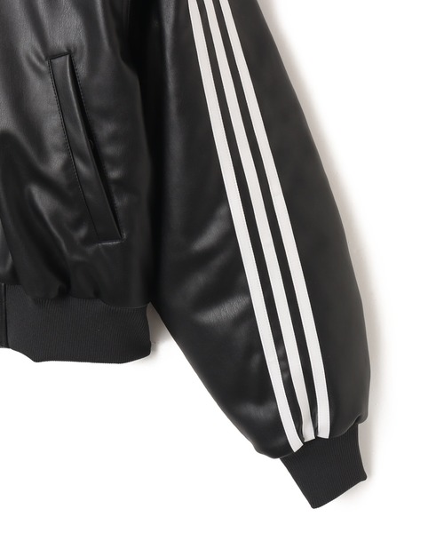 adidas（アディダス） コート アウター adidas W PLEATHER JKT
