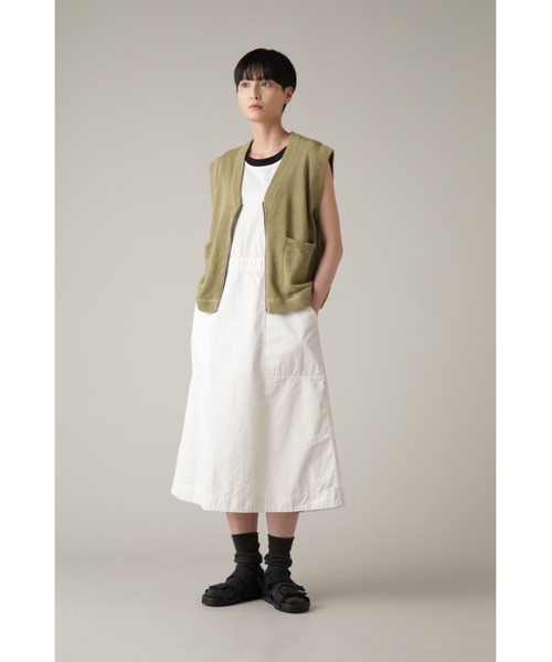 「MHL.」 ノースリーブワンピース 1 ホワイト系その他3 レディースの画像