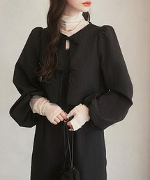 「Meiru」 長袖ブラウス LARGE グレー レディースの画像5