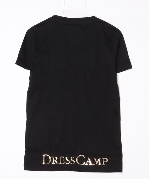 「DRESSCAMP」 半袖Tシャツ 46 ブラック メンズ_画像2