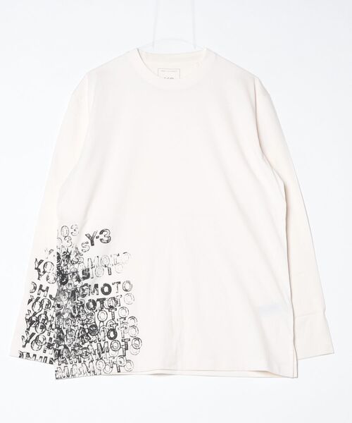 Y-3 tシャツ GFX LONG SLEEVE TEE メンズ レディース : ZOZOTOWN Yahoo