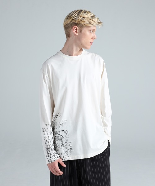 Y-3 tシャツ GFX LONG SLEEVE TEE メンズ レディース : ZOZOTOWN Yahoo