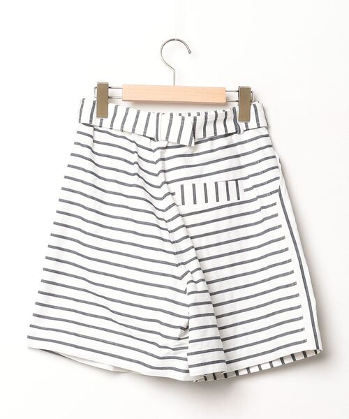 「AVIE」 ハーフパンツ 38 オフホワイト レディース_画像2