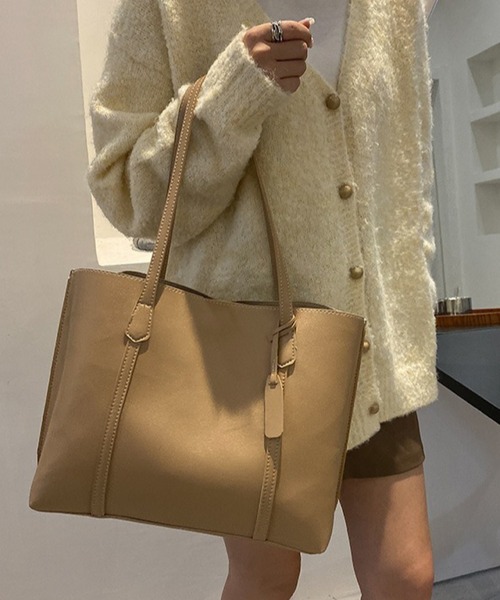 VIBGYOR トートバッグ urbanfemine./A4サイズ収納 合成皮革トート