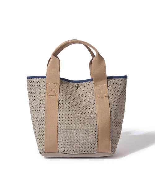トートバッグ ミニ 「BEVERLY HILLS POLO CLUB / ビバリーヒルズポロクラブ」パンチングネオプレーンミニトートバッグ レディース メンズ | BEVERLY HILLS POLO CLUB | 08