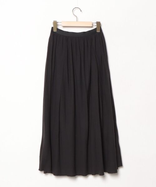 「UNFIL」 フレアスカート 0 ブラック レディース_画像2