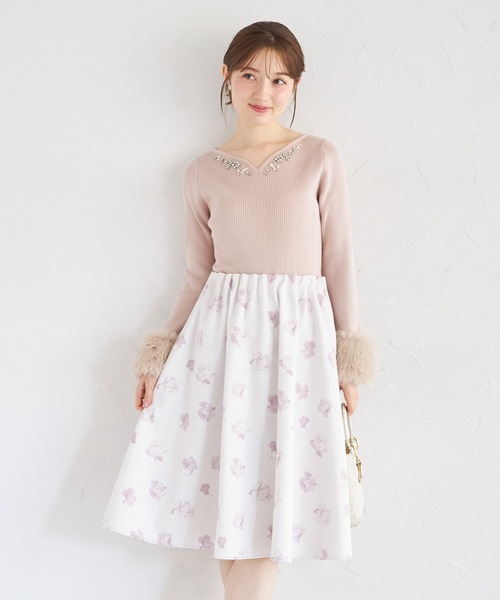 tocco closet（トッコ クローゼット） ニット セーター 2WAY袖口