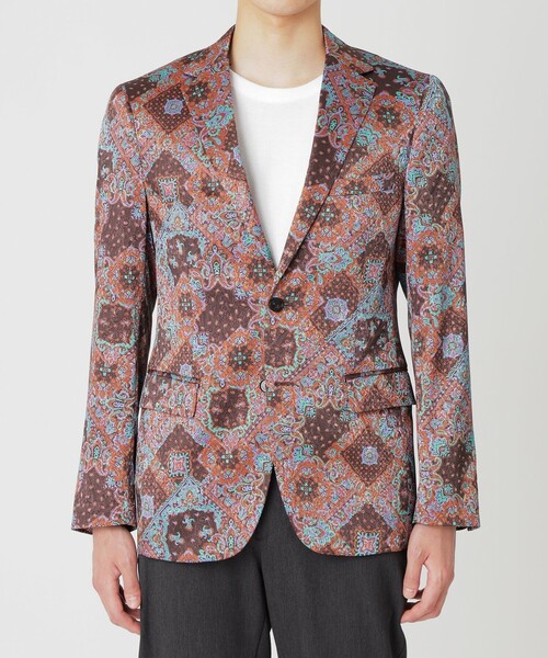 「LOVELESS」 テーラードジャケット S ブラック メンズ_画像3