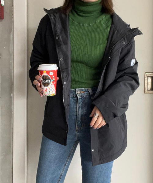 「KANGOL EXTRA COMFORT」 ブルゾン L チャコール レディース_画像4