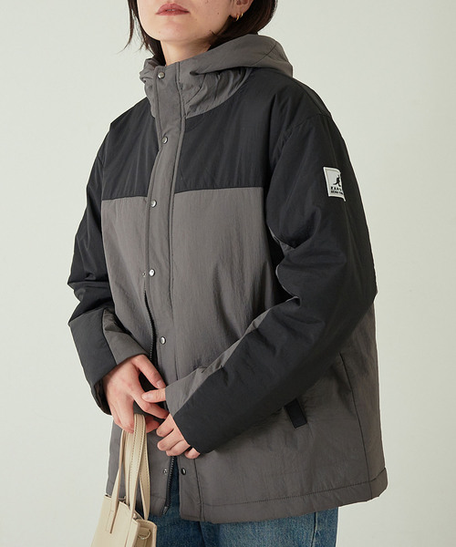 「KANGOL EXTRA COMFORT」 ブルゾン L チャコール レディース_画像6