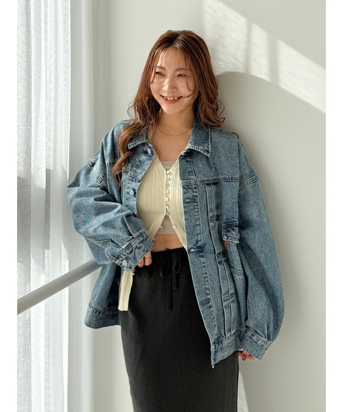 ungrid♡ニットカーデ！ Ungrid（アングリッド） カーディガン ボタンデザインニット