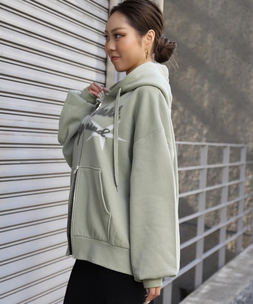 NANATOUR ジップアップフーディー　パーカー L SEVENTEEN NANA TOUR ZIP UP HOODIE Large size Black Photo holder