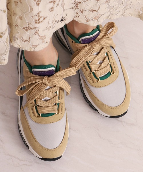 「+diana」 ローカットスニーカー 23.5cm ピンク レディース_画像5