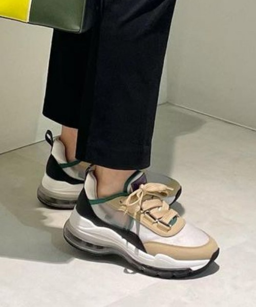 「+diana」 ローカットスニーカー 23.5cm ピンク レディース_画像6