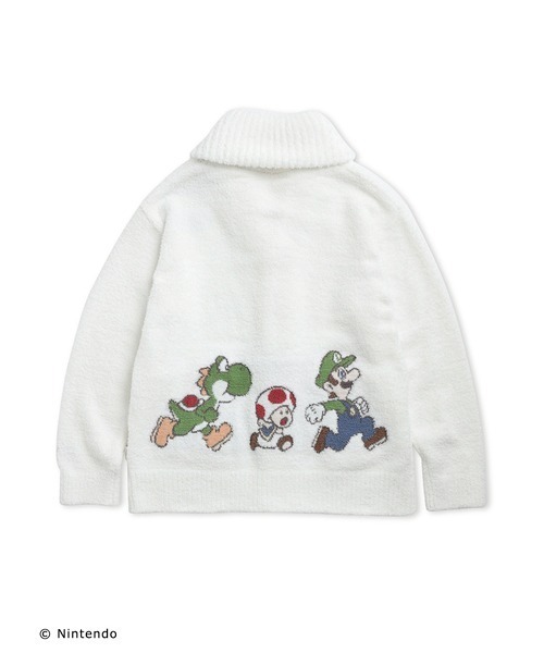 gelato pique（ジェラートピケ） ニットカーディガン「supermario