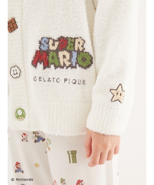 GELATO PIQUE ホワイト長袖ニット gelato pique（ジェラートピケ） 長袖ニット ONE SIZE ホワイト