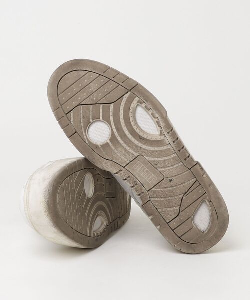 「PUMA」 ローカットスニーカー 24cm ホワイト レディース_画像3