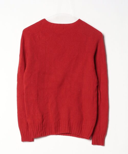 「Morris & Sons」 長袖ニット 34 レッド レディース_画像2