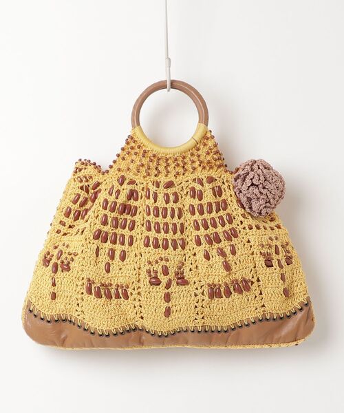 Jamin Puech（ジャマン・ピュエッシュ） ハンドバッグ - イエロー