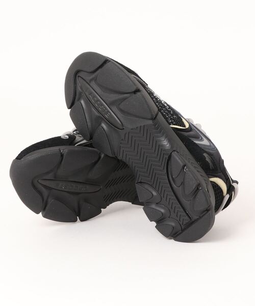 「LACOSTE」 ローカットスニーカー 28.0cm イエロー レディース_画像3