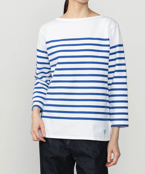 ORCIVAL（オーシバル） tシャツ | ラッセル ボートネック フレンチ