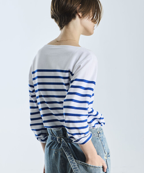 ORCIVAL（オーシバル） tシャツ | ラッセル ボートネック フレンチ